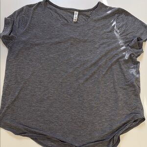 Gray Women's Athletic Top